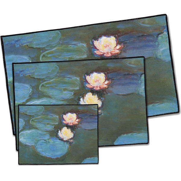 Water Lilies #2 Door Mats - PARENT MAIN