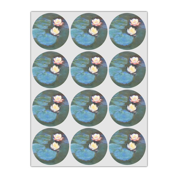 Water Lilies #2 Drink Topper - Small - Set of 12