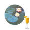 Water Lilies #2 Drink Topper - Small - Single with Drink