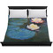 Water Lilies #2 Duvet Cover - King - On Bed - No Prop