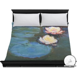 Water Lilies #2 Duvet Cover - King