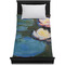 Water Lilies #2 Duvet Cover - Twin - On Bed - No Prop