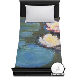 Water Lilies #2 Duvet Cover - Twin