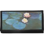 Water Lilies #2 Canvas Checkbook Cover