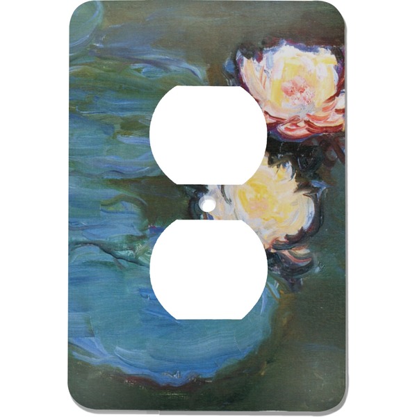 Custom Water Lilies #2 Electric Outlet Plate