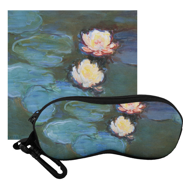 Custom Water Lilies #2 Eyeglass Case & Cloth