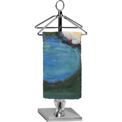 Water Lilies #2 Finger Tip Towel - Full Print