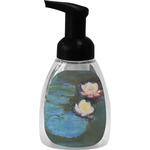 Water Lilies #2 Foam Soap Bottle - Black