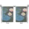 Water Lilies #2 Garden Flag - Double Sided Front and Back