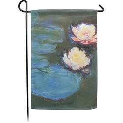 Water Lilies #2 Small Garden Flag - Double Sided