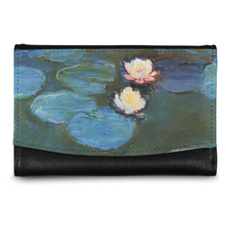 Water Lilies #2 Genuine Leather Women's Wallet - Small
