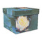 Water Lilies #2 Gift Boxes with Lid - Canvas Wrapped - Large - Front/Main