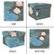 Water Lilies #2 Gift Boxes with Lid - Canvas Wrapped - XX-Large - Approval