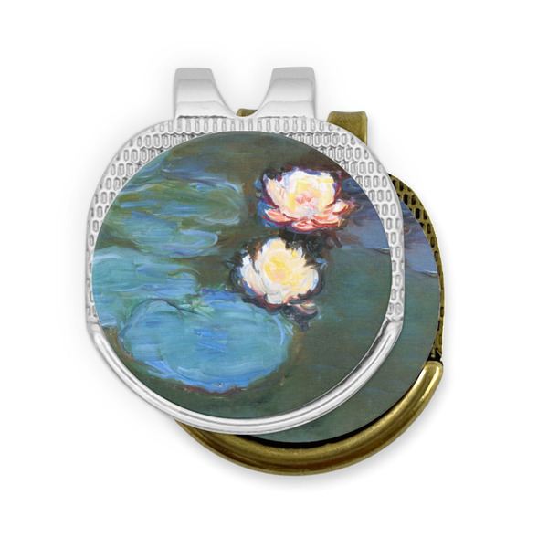 Water Lilies #2 Golf Ball Marker Hat Clip - PARENT/MAIN