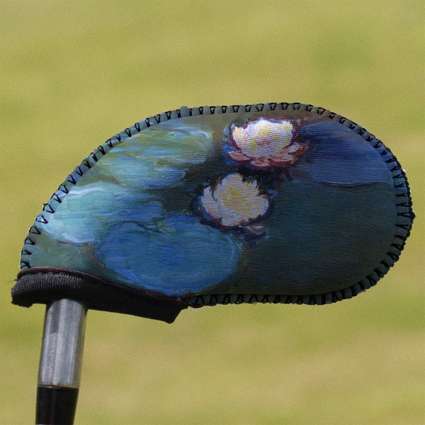 Custom Water Lilies #2 Golf Club Iron Cover - Single