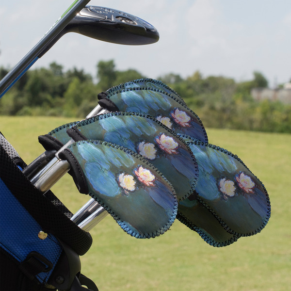 Custom Water Lilies #2 Golf Club Iron Cover - Set of 9