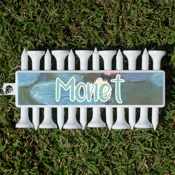 Custom Water Lilies #2 Golf Tees & Ball Markers Set