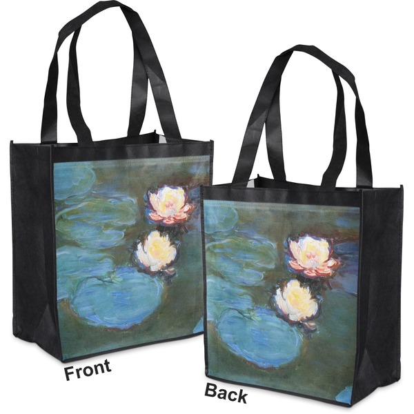 Water Lilies #2 Grocery Bag - Apvl