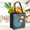 Water Lilies #2 Grocery Bag - LIFESTYLE