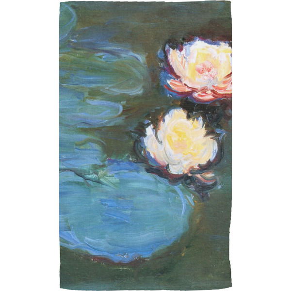 Water Lilies #2 Hand Towel (Personalized) Full