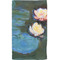 Water Lilies #2 Hand Towel (Personalized) Full