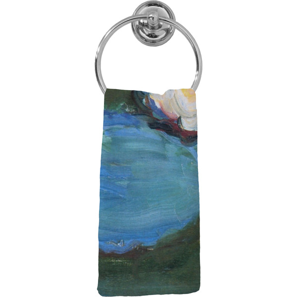 Custom Water Lilies #2 Hand Towel - Full Print