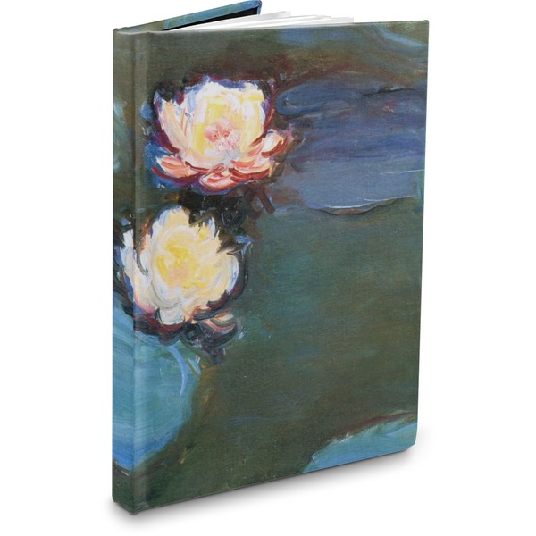 Custom Water Lilies #2 Hardbound Journal - 7.25" x 10"