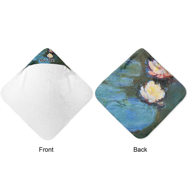 Water Lilies #2 Hooded Baby Towel- Approval