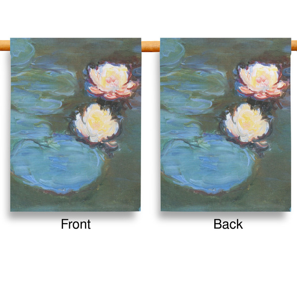 Water Lilies #2 House Flags - Double Sided - APPROVAL