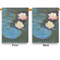 Water Lilies #2 House Flags - Double Sided - APPROVAL