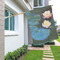 Water Lilies #2 House Flags - Double Sided - LIFESTYLE