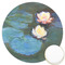 Water Lilies #2 Icing Circle - Large - Front