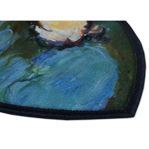 Water Lilies #2 Iron on Shield 3 Detail
