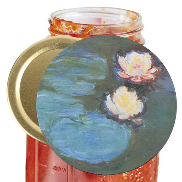 Custom Water Lilies #2 Jar Opener