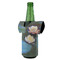 Water Lilies #2 Jersey Bottle Cooler - ANGLE (on bottle)