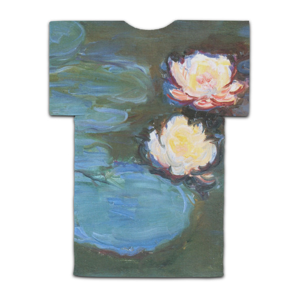 Water Lilies #2 Jersey Bottle Cooler - BACK (flat)