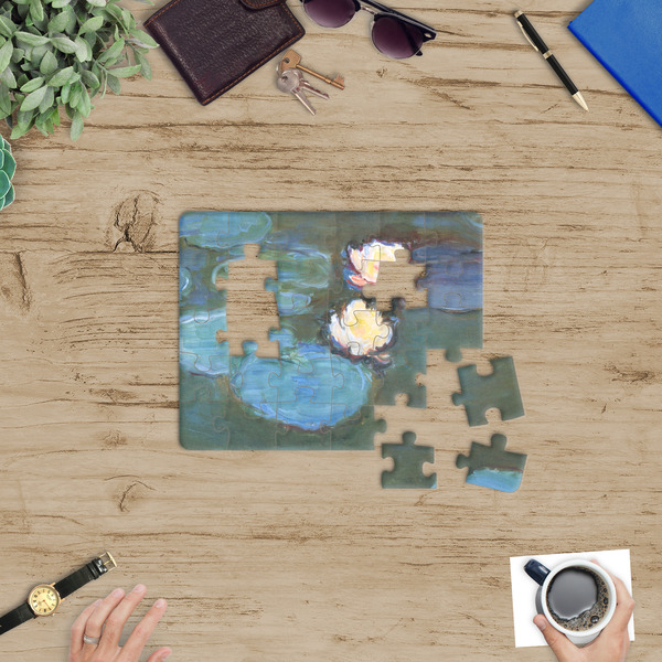 Water Lilies #2 Jigsaw Puzzle 30 Piece - In Context