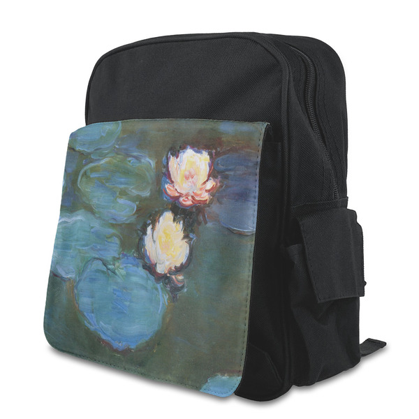 Custom Water Lilies #2 Preschool Backpack