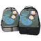 Water Lilies #2 Large Backpacks - Both