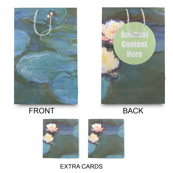 Water Lilies #2 Large Gift Bag - Approval
