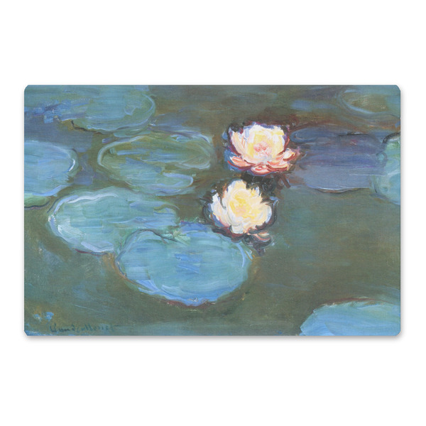Custom Water Lilies #2 Large Rectangle Car Magnet