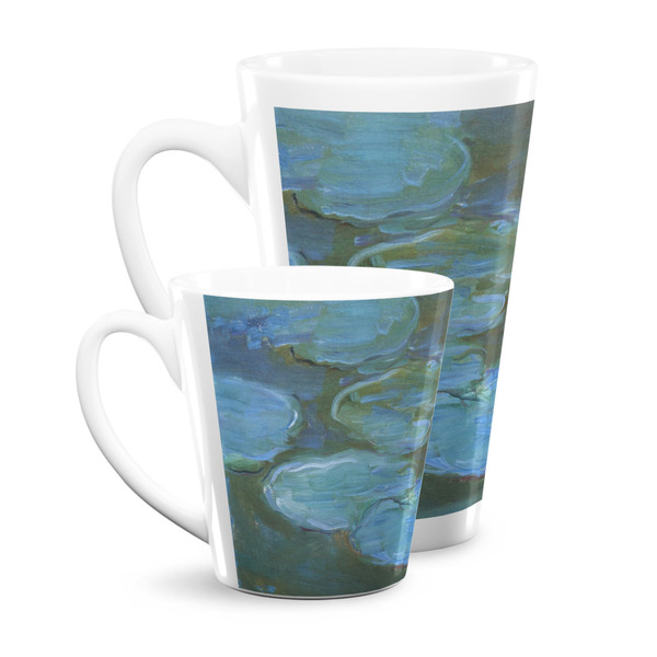 Water Lilies #2 Latte Mugs Main