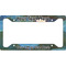 Water Lilies #2 License Plate Frame - Style A