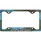 Water Lilies #2 License Plate Frame - Style C