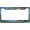 Water Lilies #2 License Plate Frame Wide