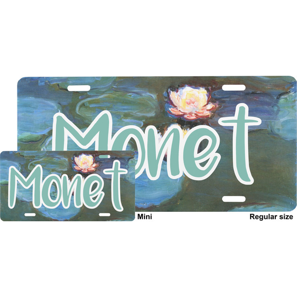 Water Lilies #2 License Plate (Sizes)