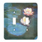 Water Lilies #2 Light Switch Cover (2 Toggle Plate)