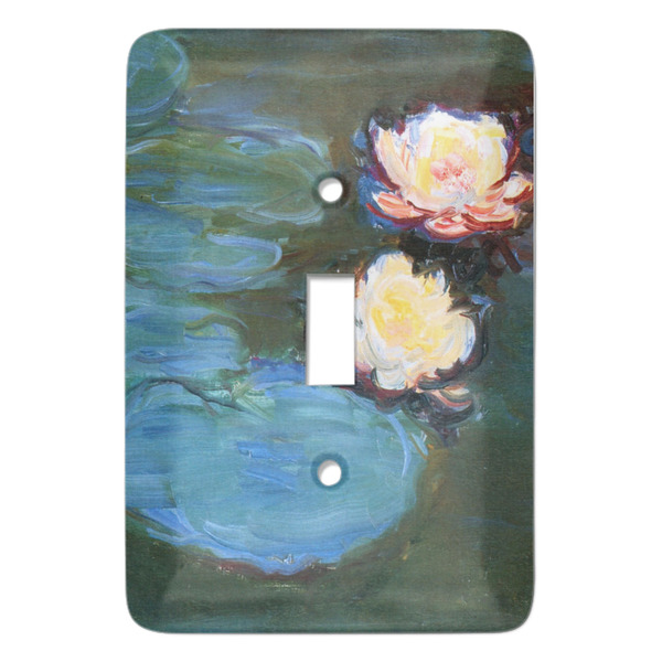 Custom Water Lilies #2 Light Switch Cover