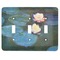 Water Lilies #2 Light Switch Cover (3 Toggle Plate)