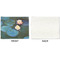 Water Lilies #2 Linen Placemat - APPROVAL Single (single sided)
